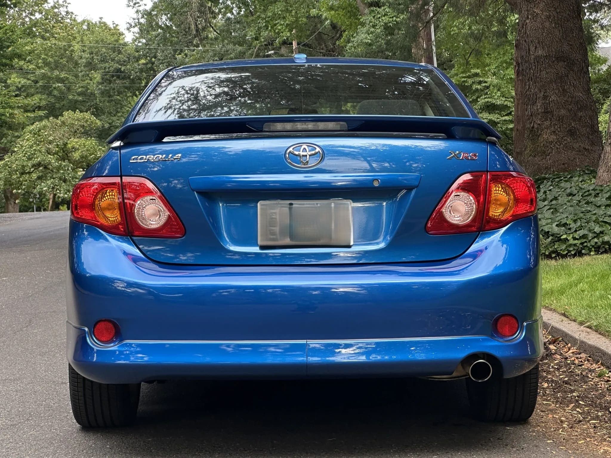 2009 Toyota Corolla XRS, view