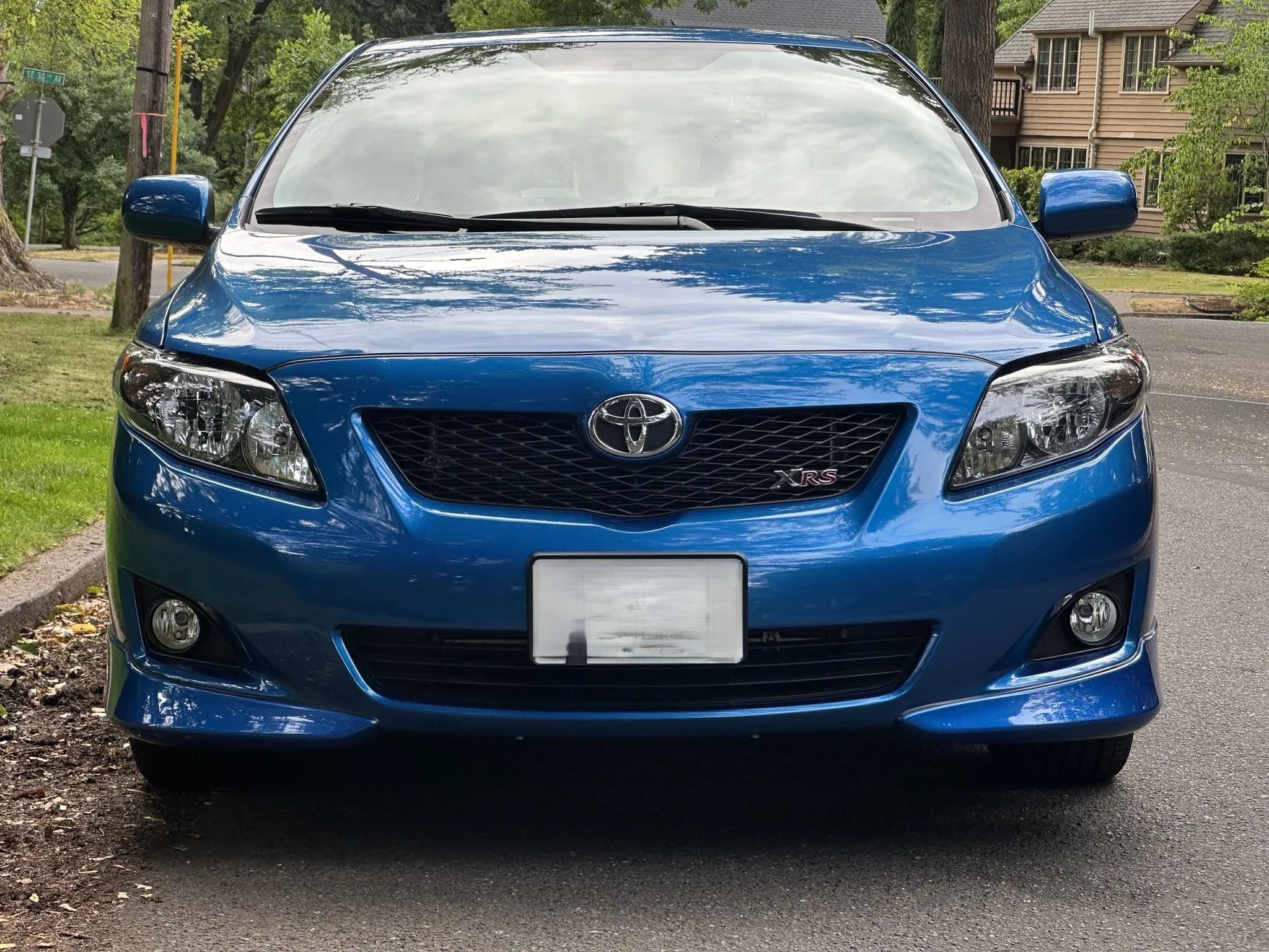 2009 Toyota Corolla XRS, view