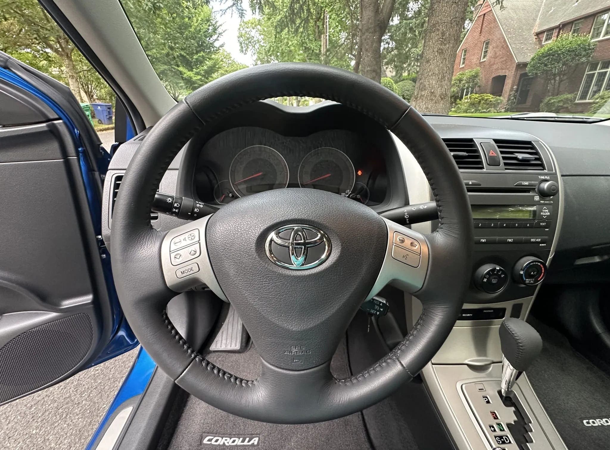 2009 Toyota Corolla XRS, view