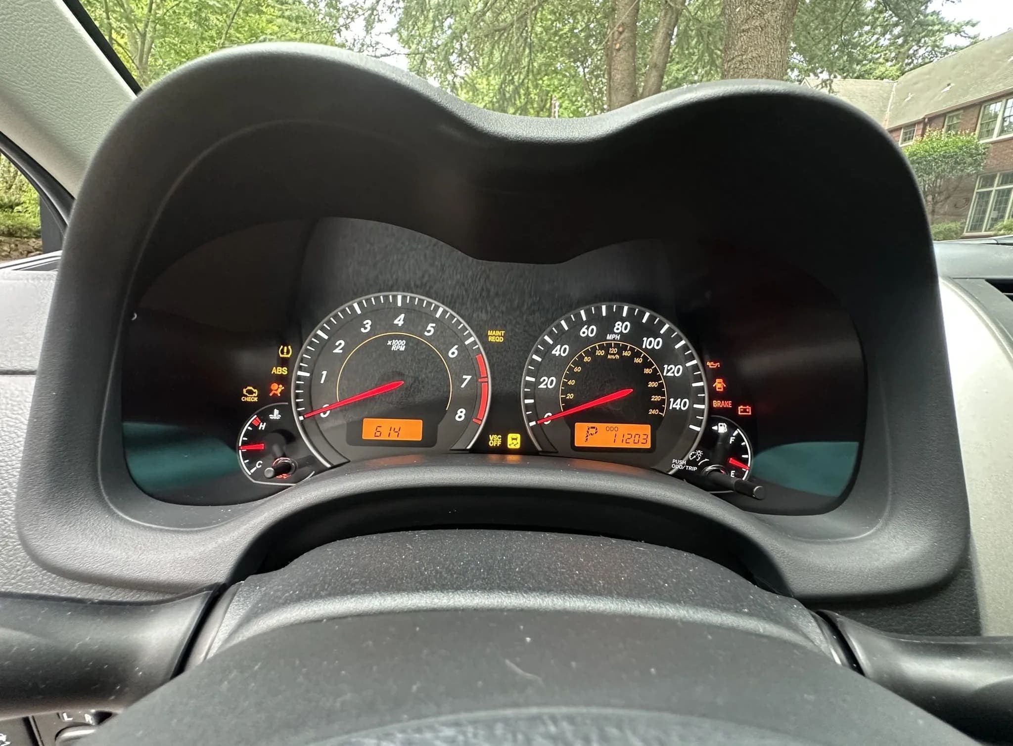 2009 Toyota Corolla XRS, view