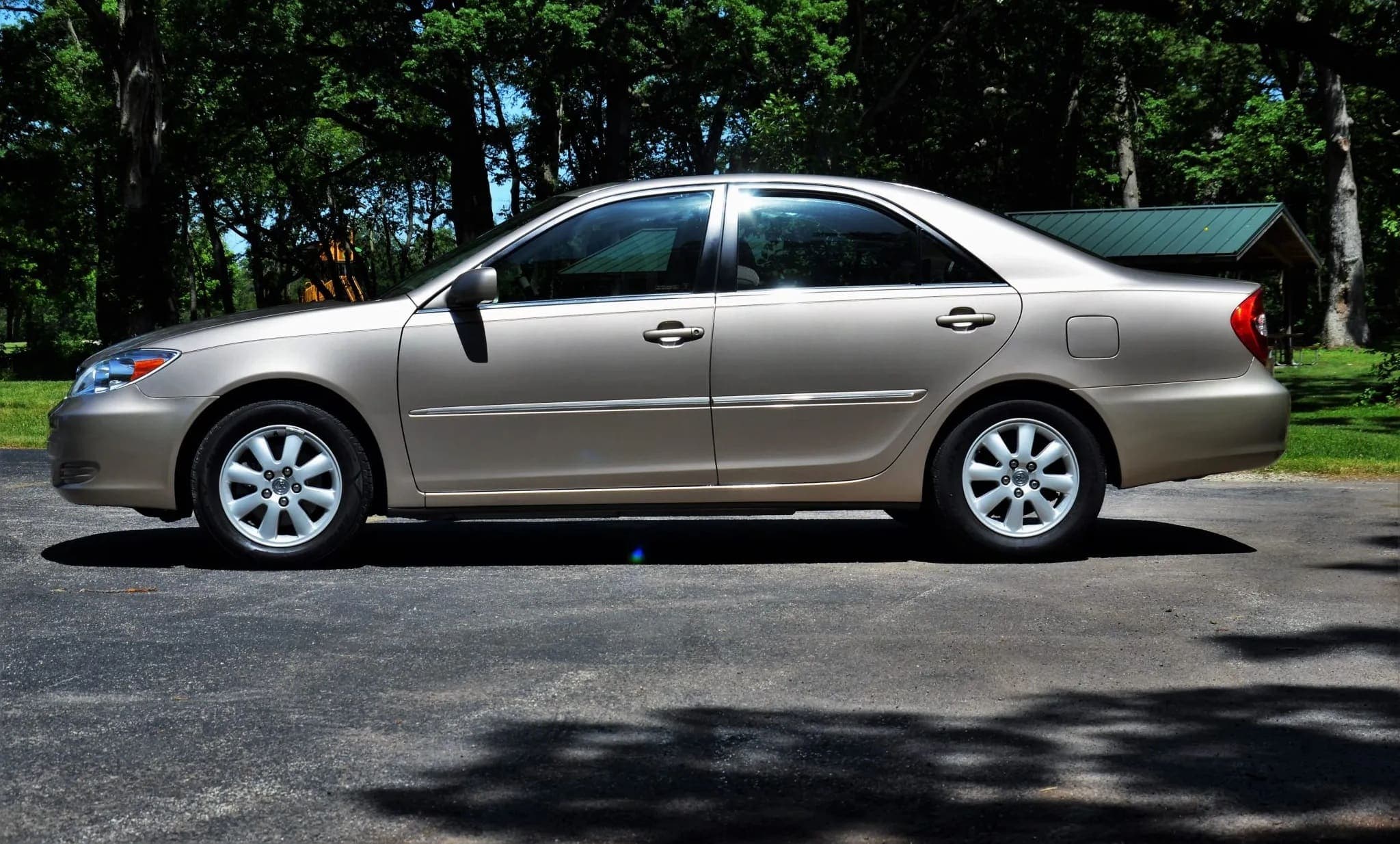 2002 Toyota Camry XLE V6, view